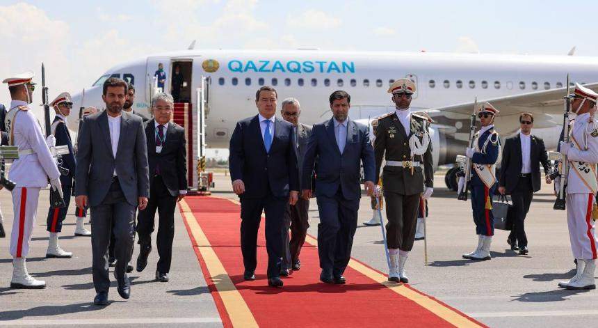 Kazakh PM Smailov Pays Official Visit To Iran