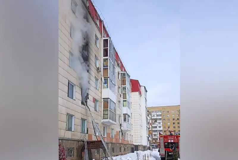 Пожар в многоэтажке Астаны: 26 человек спасены, 13 из них – дети