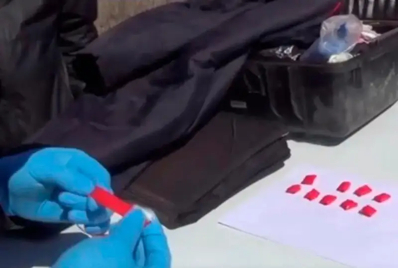 Крупная партия синтетических наркотиков изъята у рудничанина