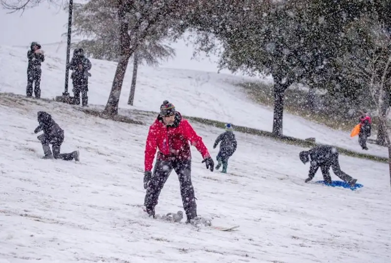 Первая за последние 30 лет метель ожидается в Лос-Анджелесе