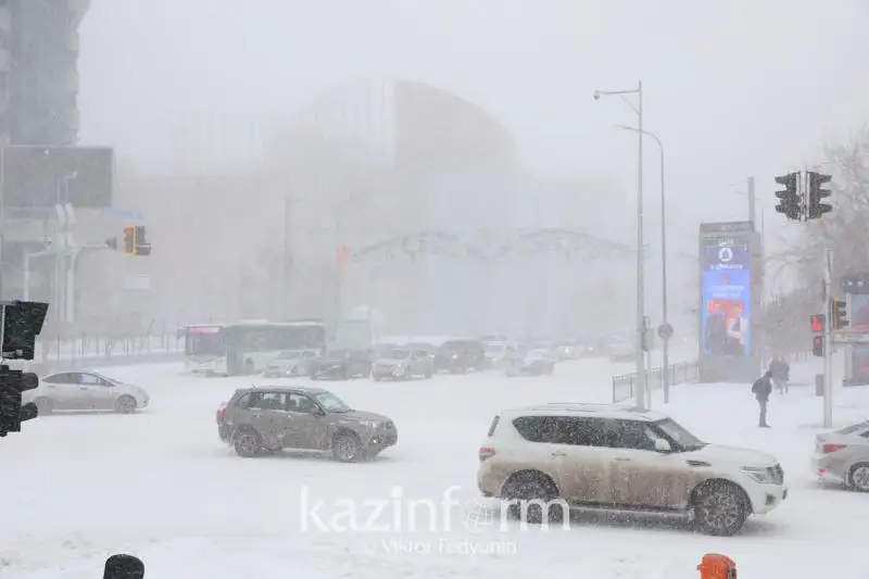 Дождь и снег прогнозируют в большинстве городов Казахстана 22 февраля