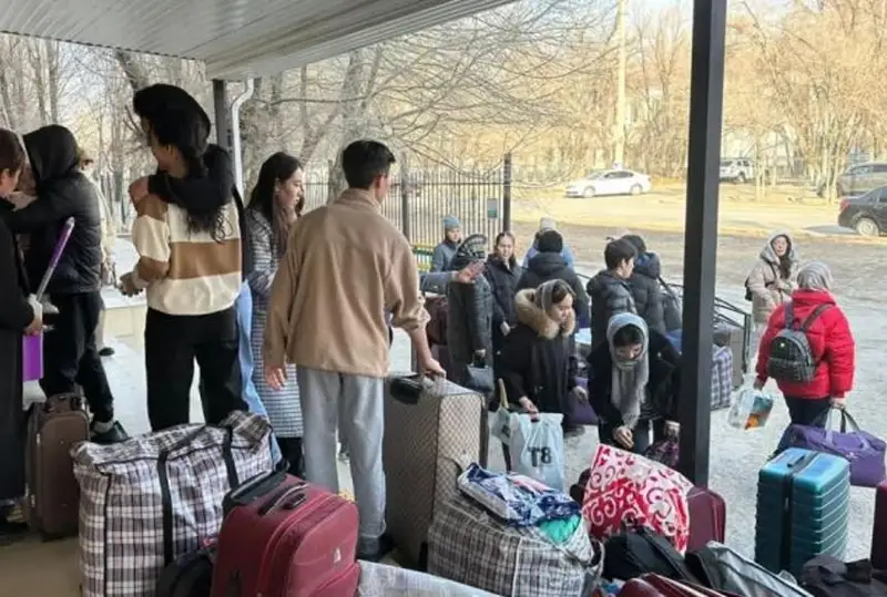 Эвакуация студентов из общежития проведена в Атырау