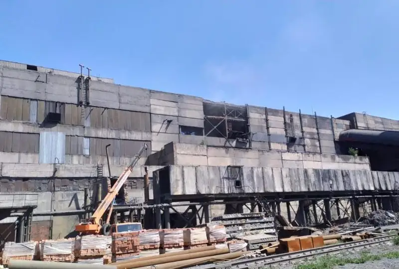 «Ekibastuzjylýenergo» JShS-nyń Ekibastuz JEO-synda tóbeniń plıtasy qulady