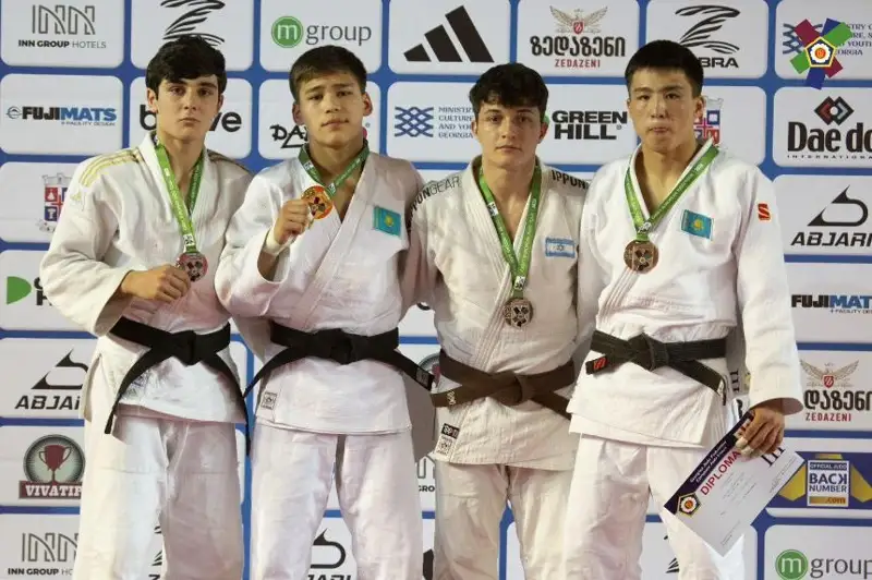 Дзюдо бўйича Европа кубоги: Қозоғистон ўсмирлари биринчи куни 10 та медални қўлга киритди