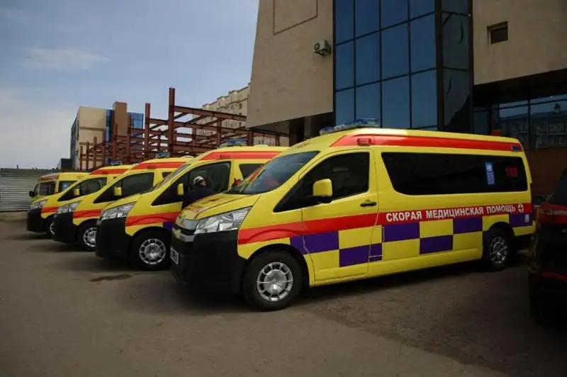 Пожар в области Абай: на случай спасения пострадавших подготовлены бригады скорой помощи