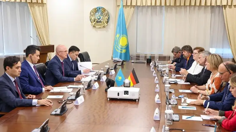 ҚР Бош вазирининг биринчи ўринбосари Бавария Ҳукумати вакиллари билан учрашди