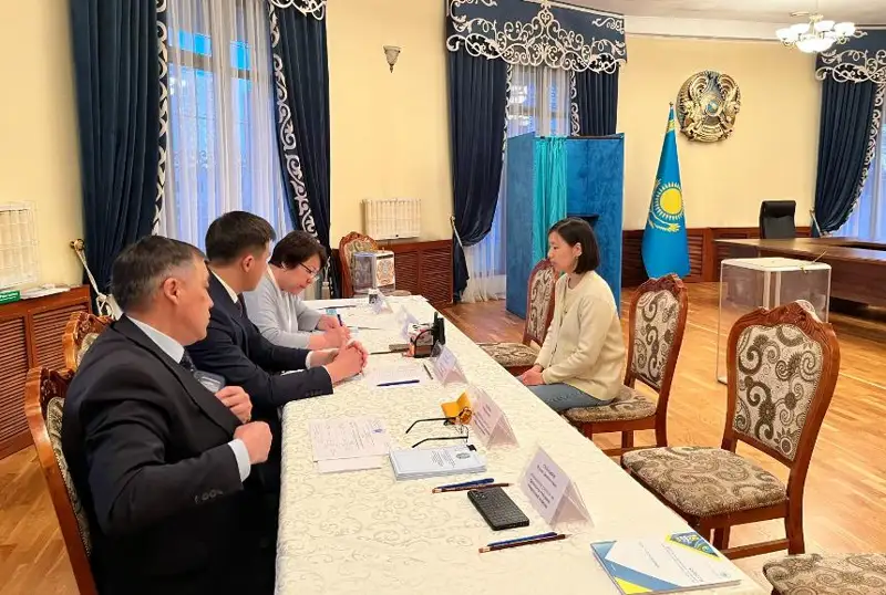 Явка избирателей на участке в Кыргызстане составила 39,6%