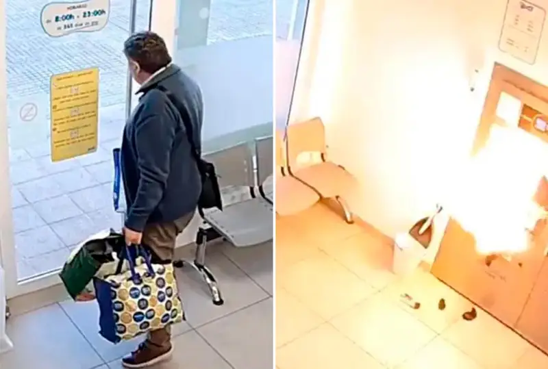 Мужчина чудом выжил в Испании, выйдя из прачечной за секунду до взрыва