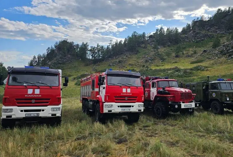 Asýbulaq ormanynda 20 gektarǵa jaıylǵan alapat órt sóndirildi