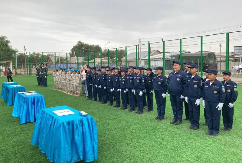 Qonaev qalasynda eki kadet synyby ashyldy
