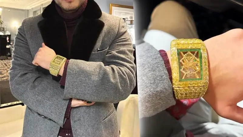 ديماشتىڭ 20 ميلليون دوللاردىڭ ساعاتىن تاعۋى الەۋمەتتىك جەلىنى شۋلاتتى