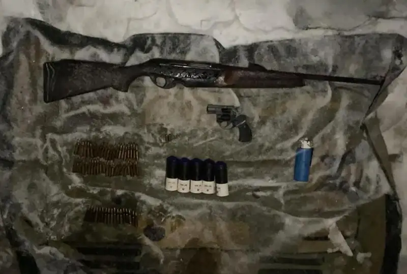 На территории  исторического комплекса Тараза нашли схрон оружия и боеприпасов