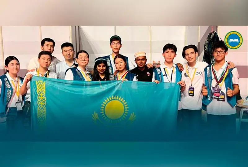 Три награды завоевали казахстанские школьники на чемпионате по робототехнике в Индии