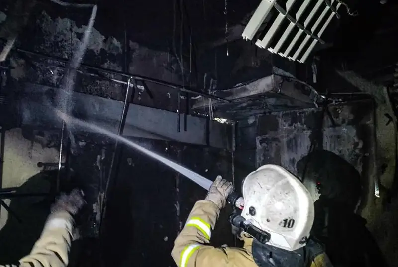 استانادا «ەۋرازيا» ساۋدا ورتالىعىنان ءورت شىقتى