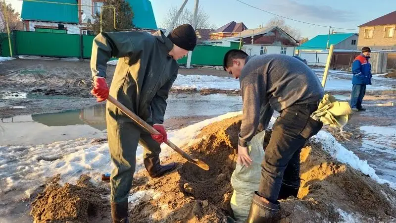 Батыс Қазақстанда өзендерде су деңгейі көтеріліп жатыр