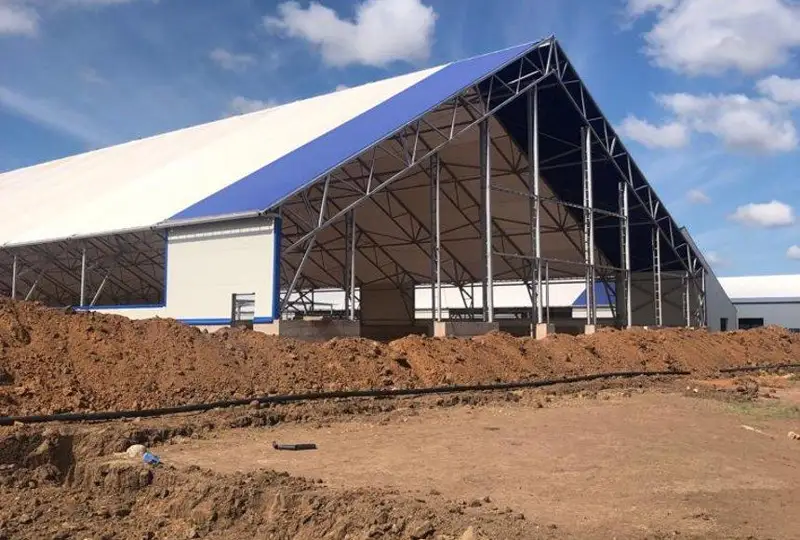 اقمولا وبلىسىندا كانادالىق تەحنولوگيا بويىنشا ءسۇت فەرماسى سالىنىپ جاتىر