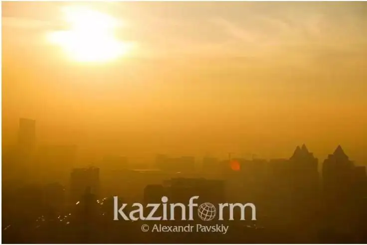 قازاقستاننىڭ 12 وڭىرىندەاۋا رايىنا بايلانىستى ەسكەرتۋ جاريالاندى