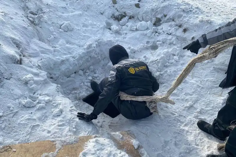 اقمولا وبلىسىنداعى ەسكى شاحتادا جاسىرىن تۋننەل تابىلدى