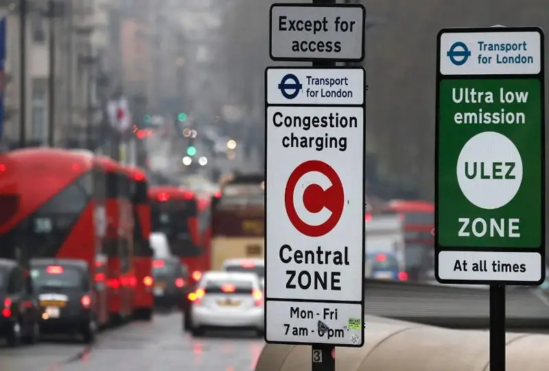 Налог на загрязнение воздуха в Лондоне вызывает недовольство жителей