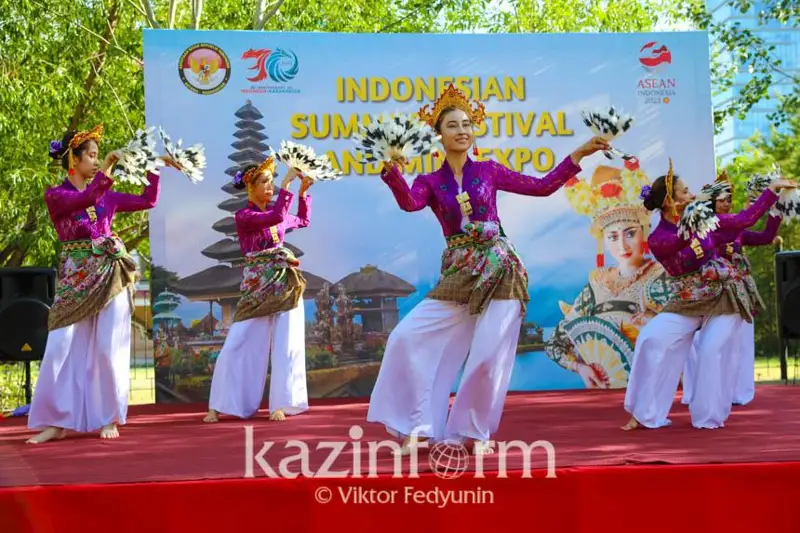 Индонезийский летний фестиваль проходит в Астане