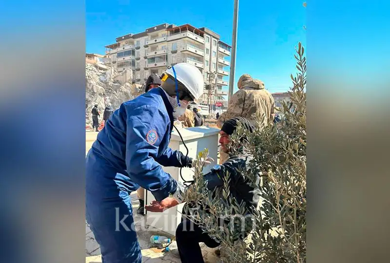 Как в кино – казахстанский спасатель о последствиях землетрясений в Турции