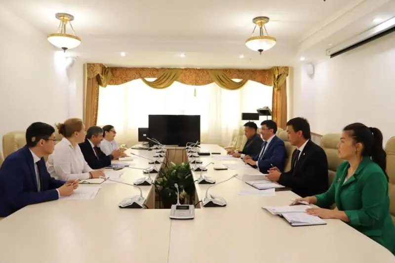 劳动和社会保障部副部长会见国际移民组织中亚协调员