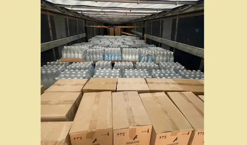 Более 31 тысячи бутылок контрафактного алкоголя изъяли в Мангистауской области