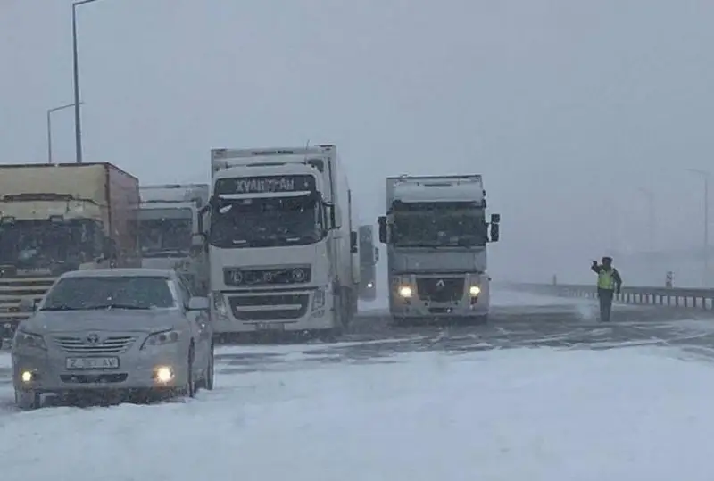 770 автомашин сопроводили акмолинские полицейские до пунктов назначения