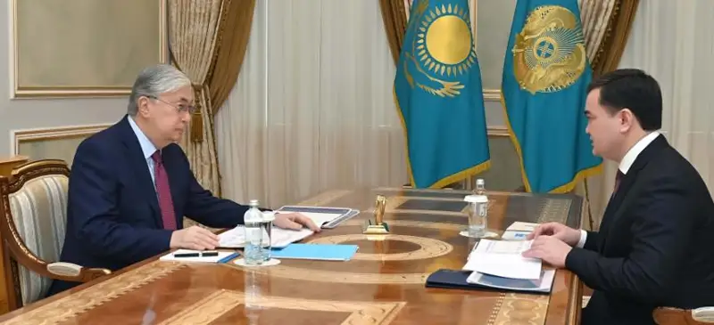Касым-Жомарт Токаев дал ряд поручений по развитию Астаны Женису Касымбеку