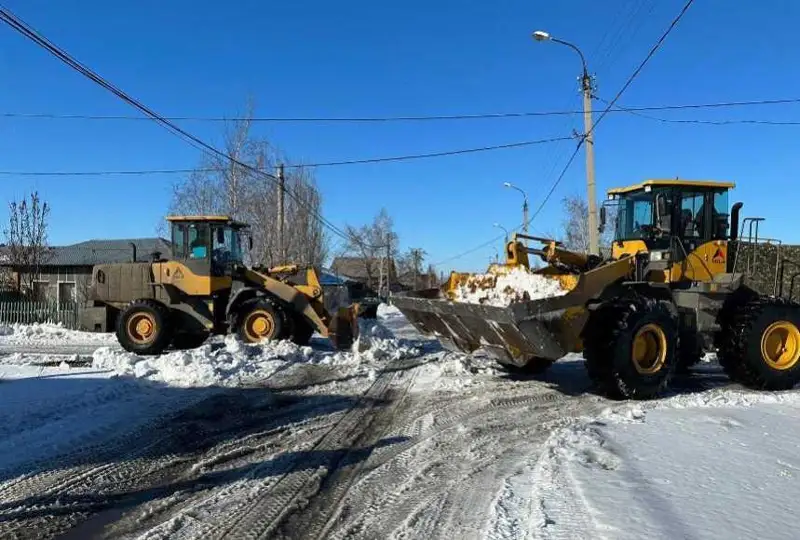 Ливневую канализацию прочищают в Петропавловске