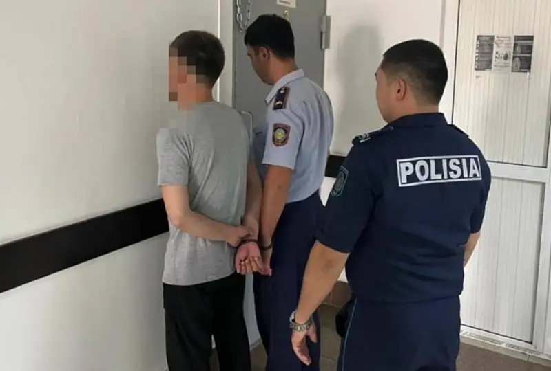 Túrkistandyq polıtseıler alaıaqtyqtyń 45 faktisine qatysy bar kúdikti er adamdy ustady