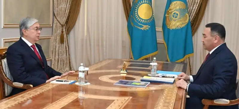 Президент РК принял председателя КНБ Ермека Сагимбаева