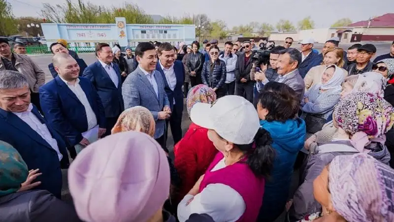 Алтай Кульгинов встретился с жителями Кызылординской области