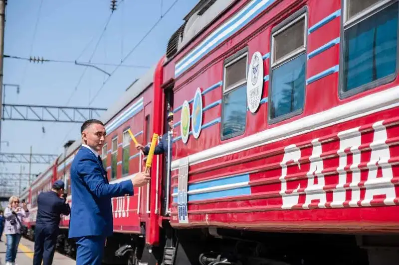По какому расписанию будет курсировать медпоезд «Саламатты Қазақстан»