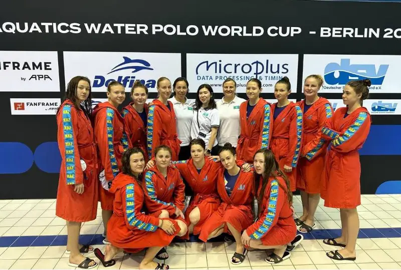 Женская команда Казахстана по водному поло не прошла в финал Кубка мира