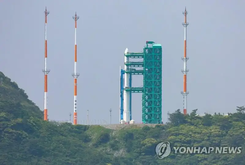 韩自研运载火箭世界号今将载星发射