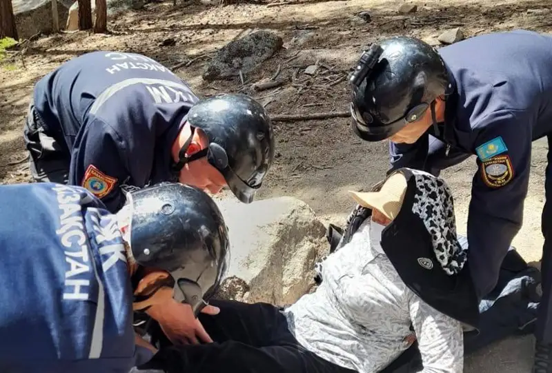 Женщину из Туркестанской области спасли в Бурабае