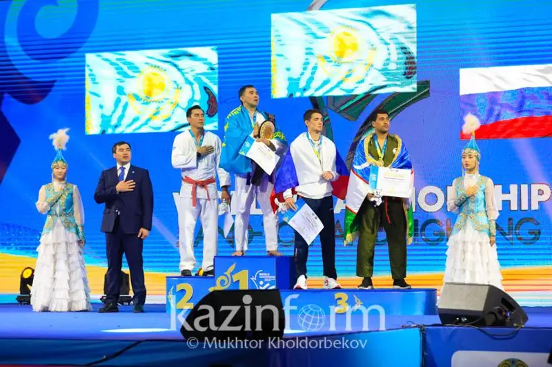 Qoıan-qoltyq urystan álem chempıonatynda Qazaqstan quramasy 21 «altyn» jeńip aldy