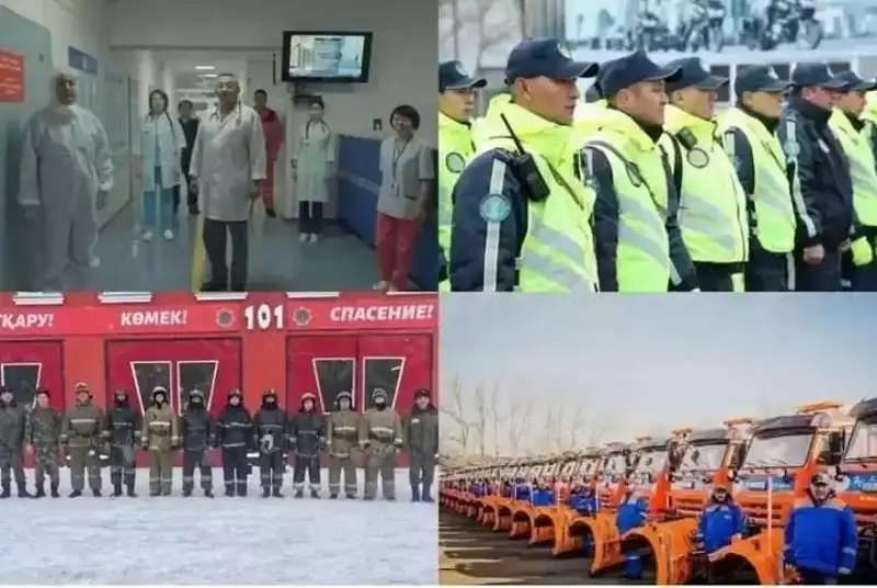 Қасим-Жомарт Тоқаев Янги йил кечасида меҳнат қилган қозоғистонликларга миннатдорчилик билдирди
