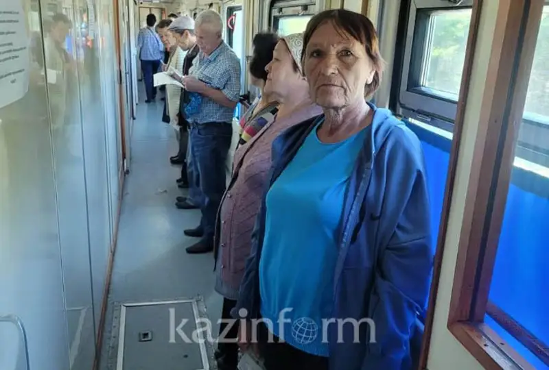 Медицинский поезд «Саламатты Қазақстан» прибудет на станцию Жаксы