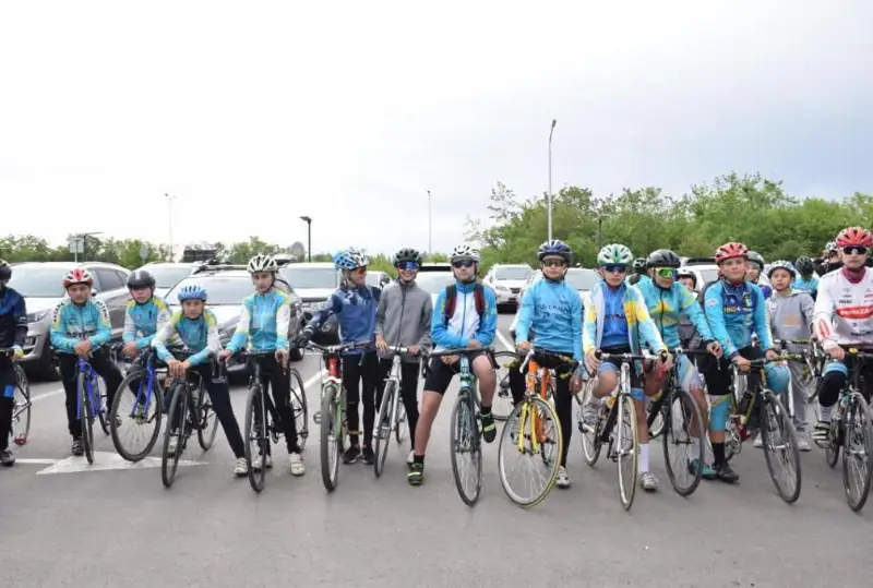 Астана шаҳрининг 25 йиллиги муносабати билан оммавий велопойга ўтказилади