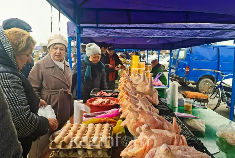 Около 170 тонн сельхозпродукции продали на ярмарке в Таразе