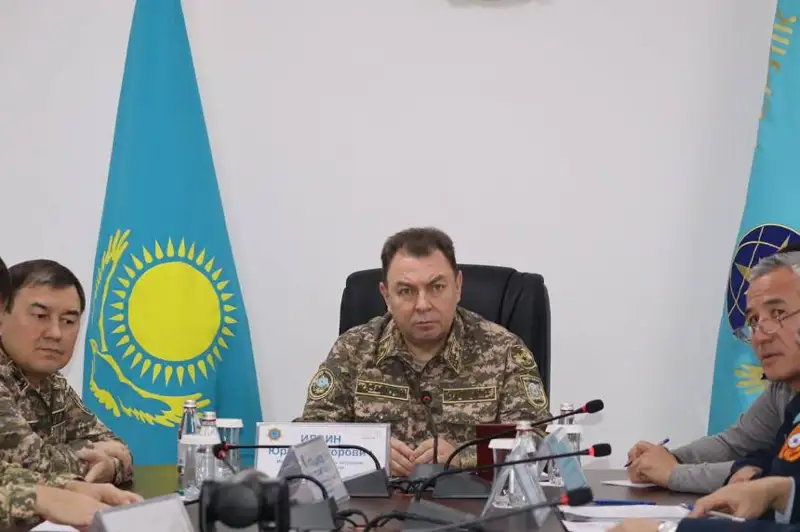 Село Майдантал спасли от подтопления - оперативное совещание главы МЧС в Туркестанской области