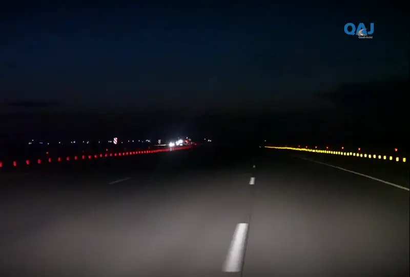 Катафоты-световозвращатели появились на республиканских трассах