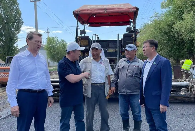 Сенатор Руслан Рустемов побывал в Кызылординской области