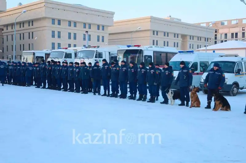 Қозоғистонлик қутқарувчиларнинг иккинчи гуруҳи Туркияга жўнаб кетади
