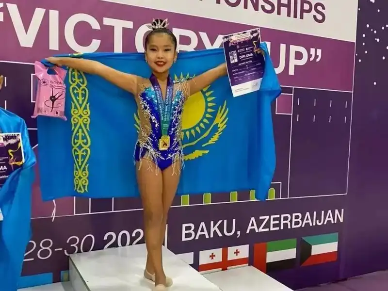 Жанаўзенлик гимнастикачилар Бокудан совринли ўрин билан қайтишди