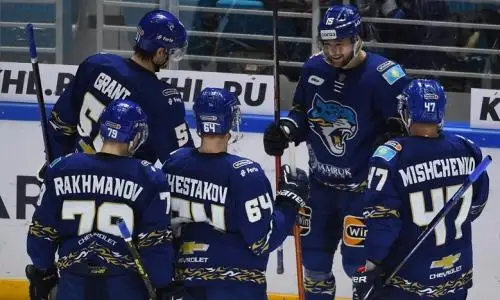 Хоккеист «Барыса» вошел в топ-3 по итогам «регулярки» КХЛ