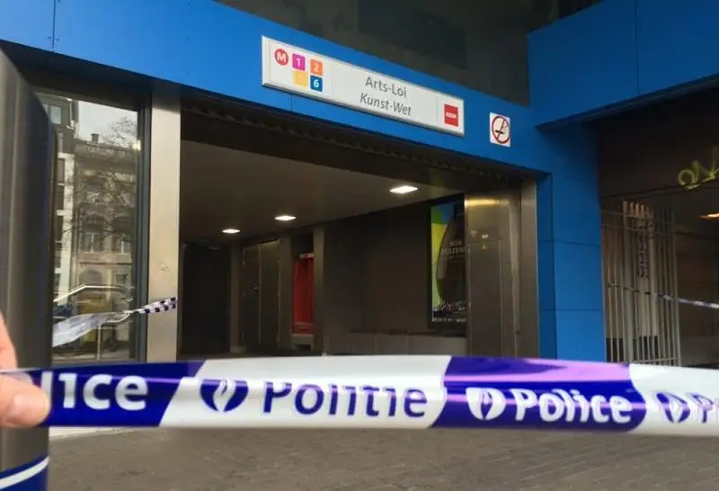 Сотрудники противопожарной службы Бельгии вышли на акцию протеста