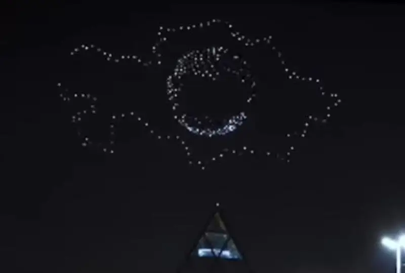 Шоу дронов состоится в Астане